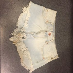 Bullhead size 0 high-rise shorts