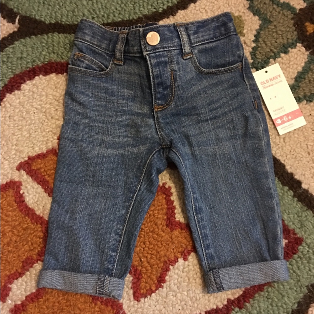 Brand New Old Navy Skinny Jeans Size 3-6 Months