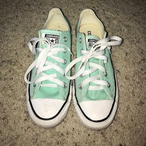 Sea Green Converse