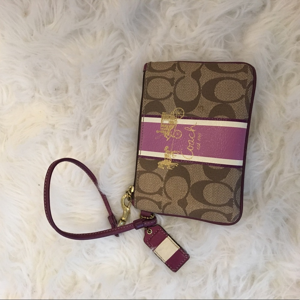 Coach wristlet