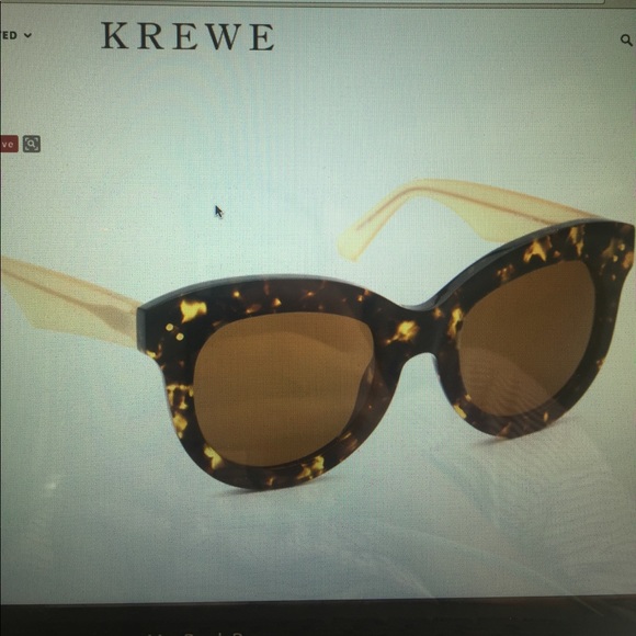 Krewe Julia Rue Tortoise Matte Champagne Polarized - Picture 4 of 4