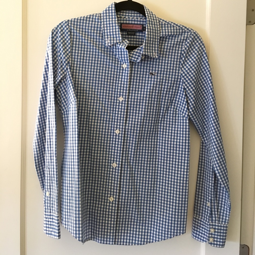 Vineyard Vines Gingham Button Down