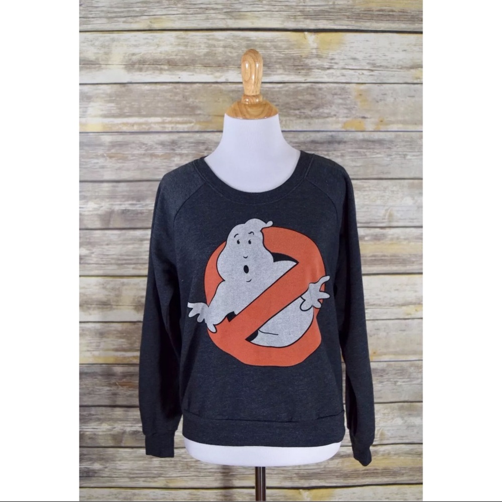 Recycled Karma Ghostbusters Crewneck Sweatshirt