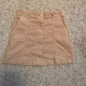 Forever 21 button down skirt!