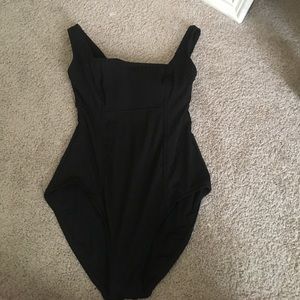 Black bathing suit