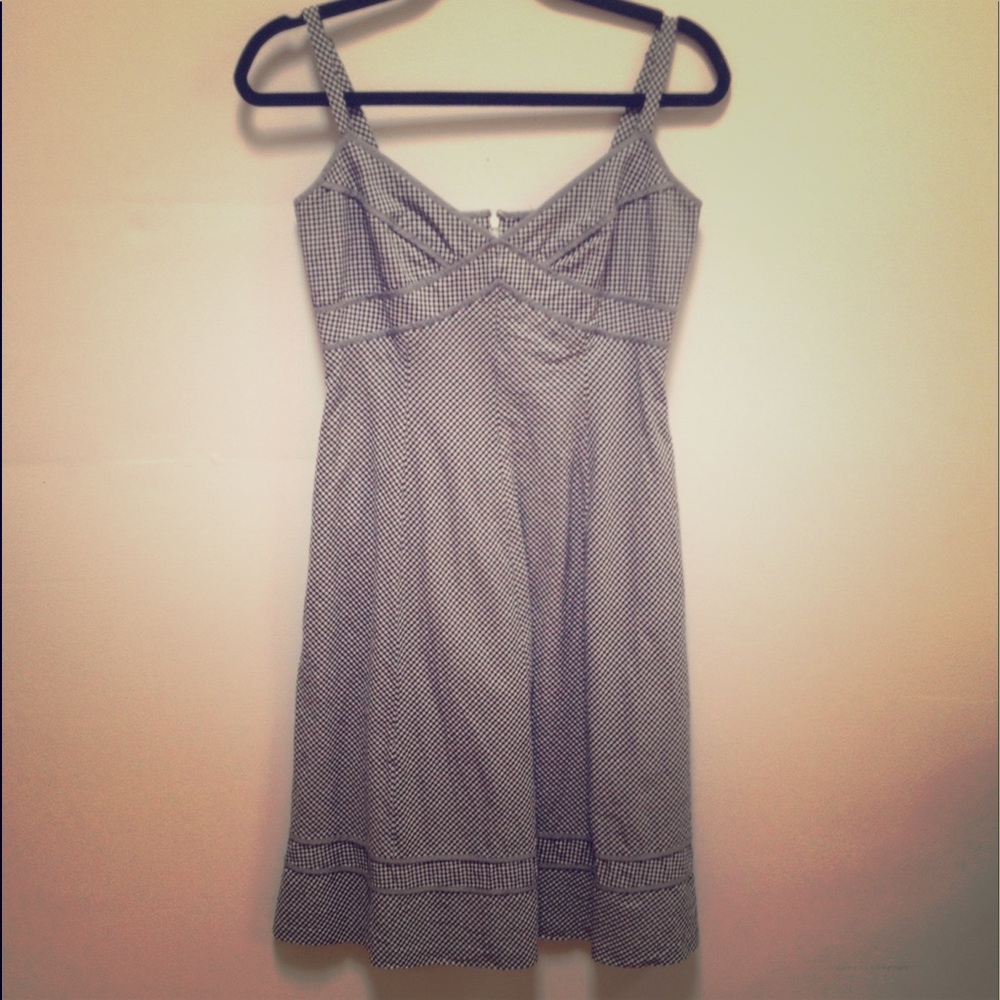 TALBOTS CHECKERED SUNDRESS