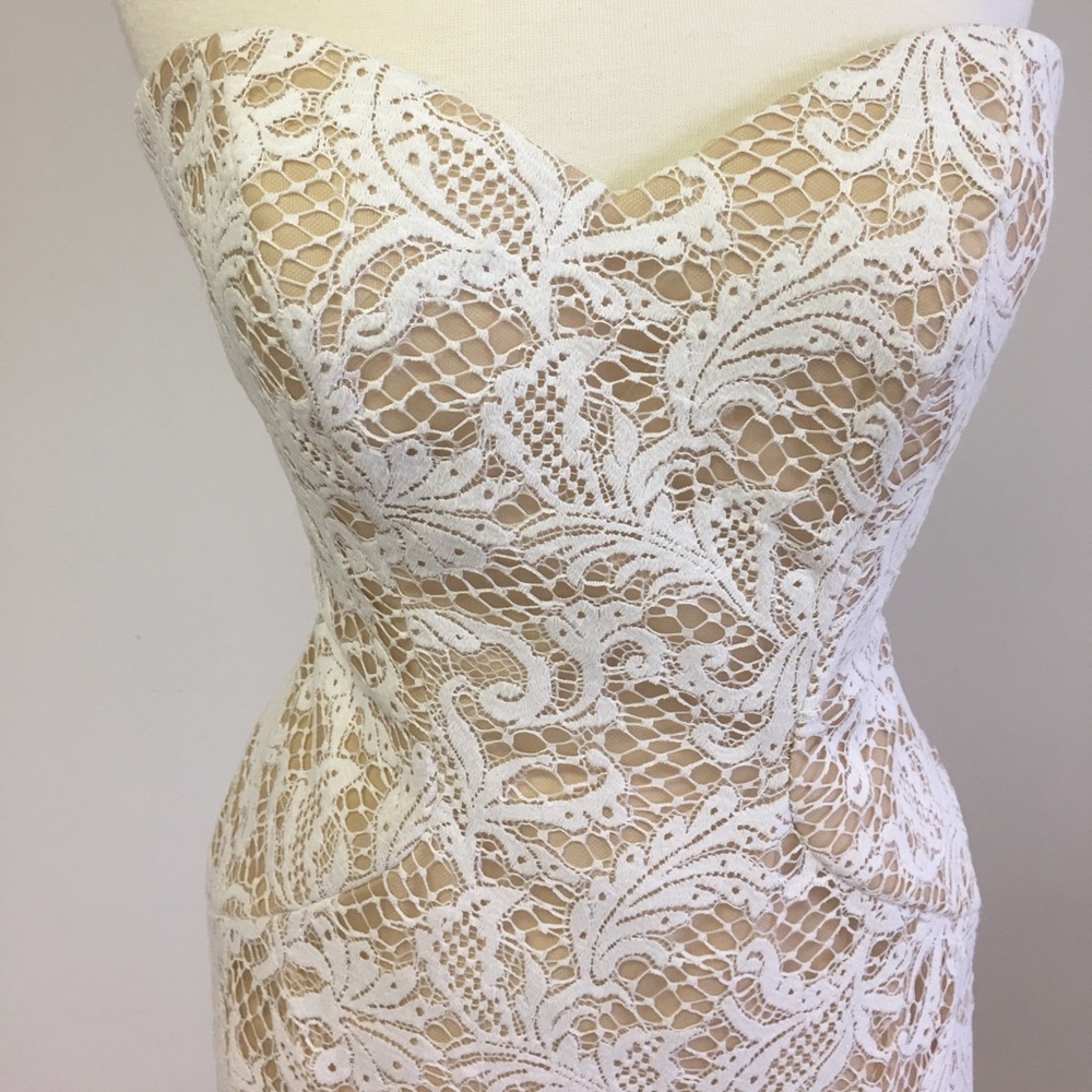 Casablanca Lace Sweetheart Bridal Gown