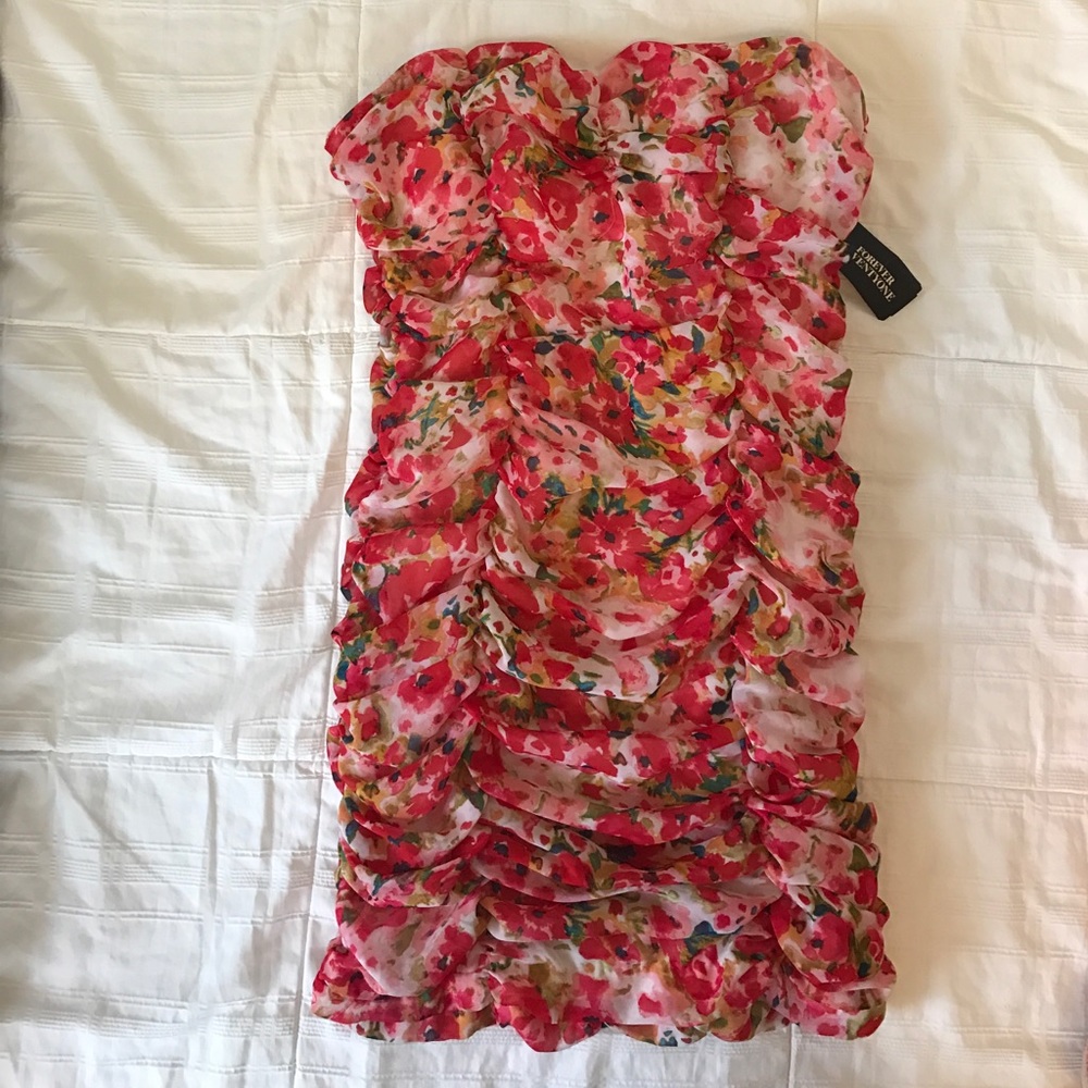 Strapless Summer Dress