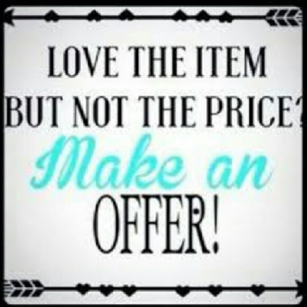 Love the item, not the price? Make an offer!