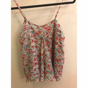 Floral tank top