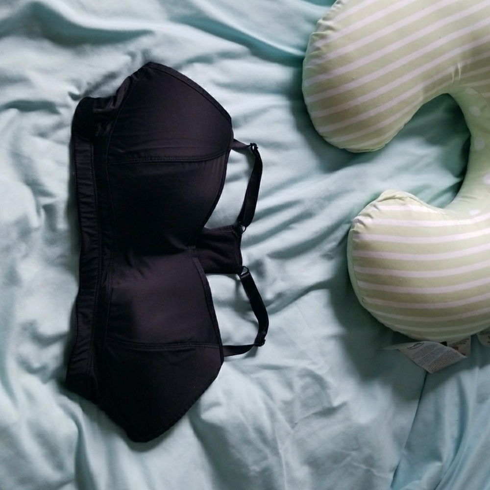 Nursing sports bra