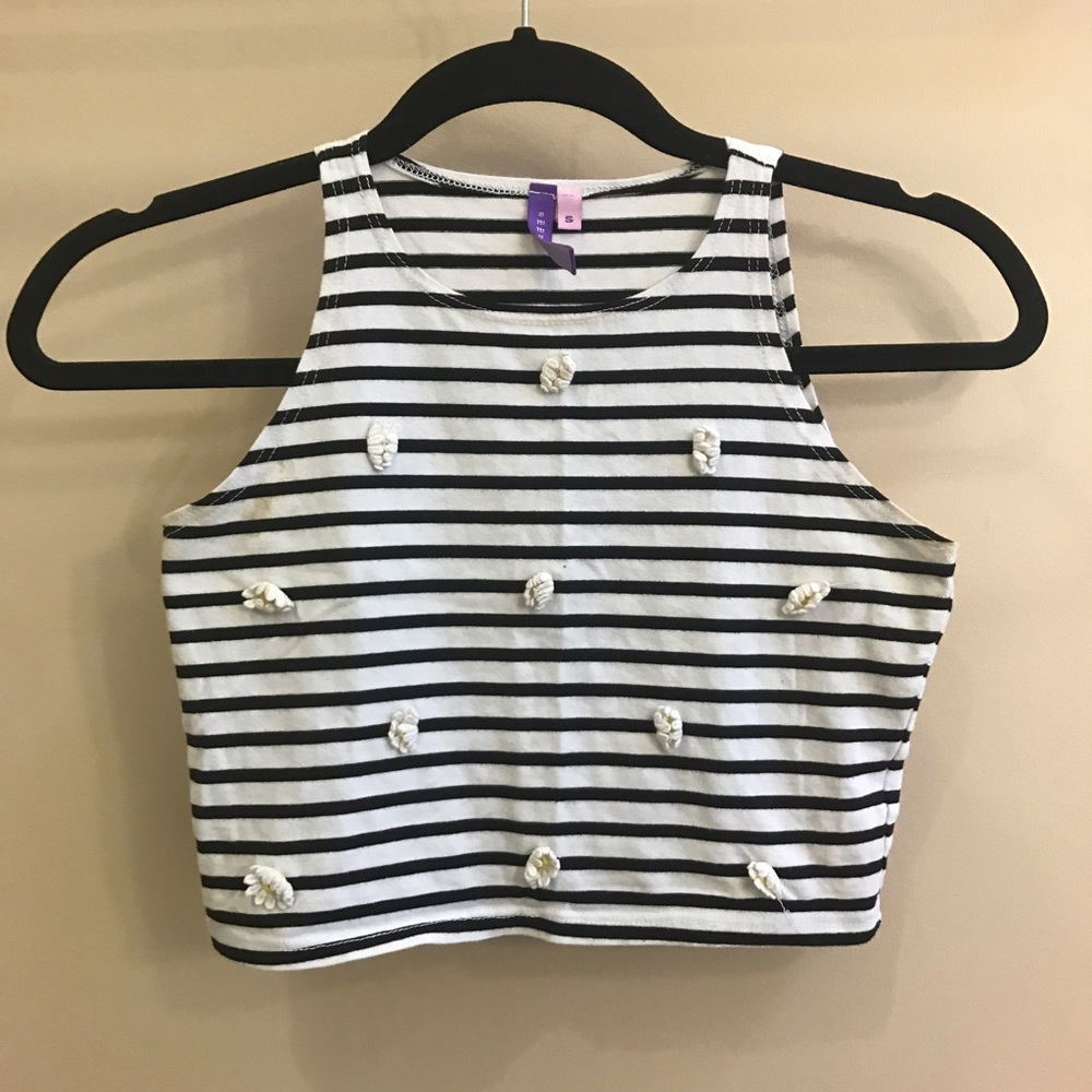Stripped crop top