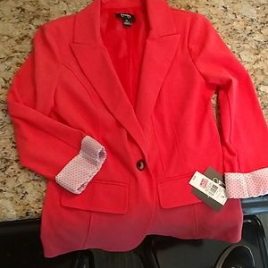 Coral blazer