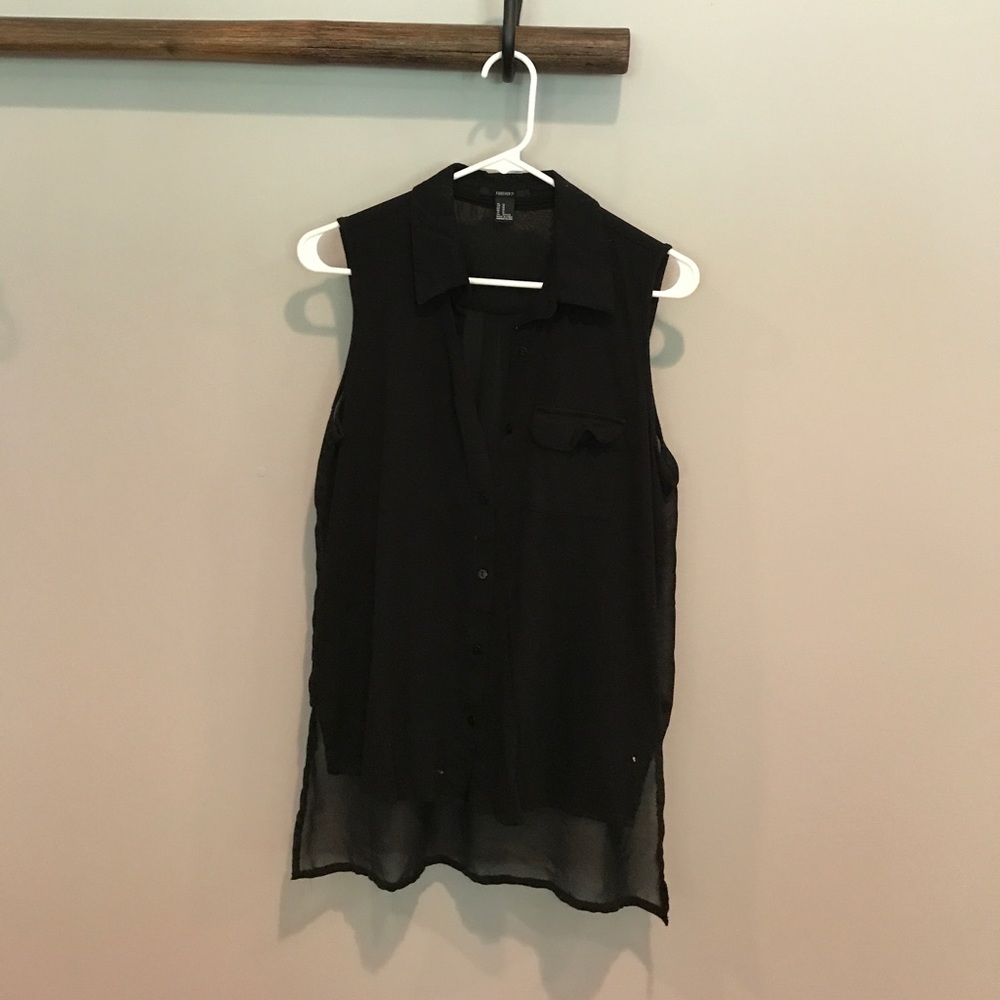 Forever 21 black Blouse