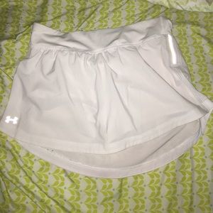 White Under Armour Running Skort