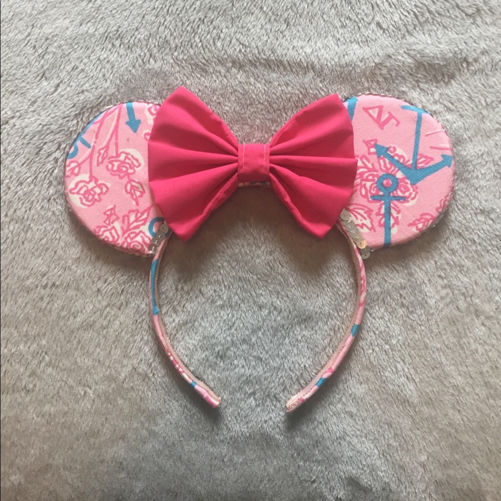 Delta Gamma Print Mickey Ears ✨