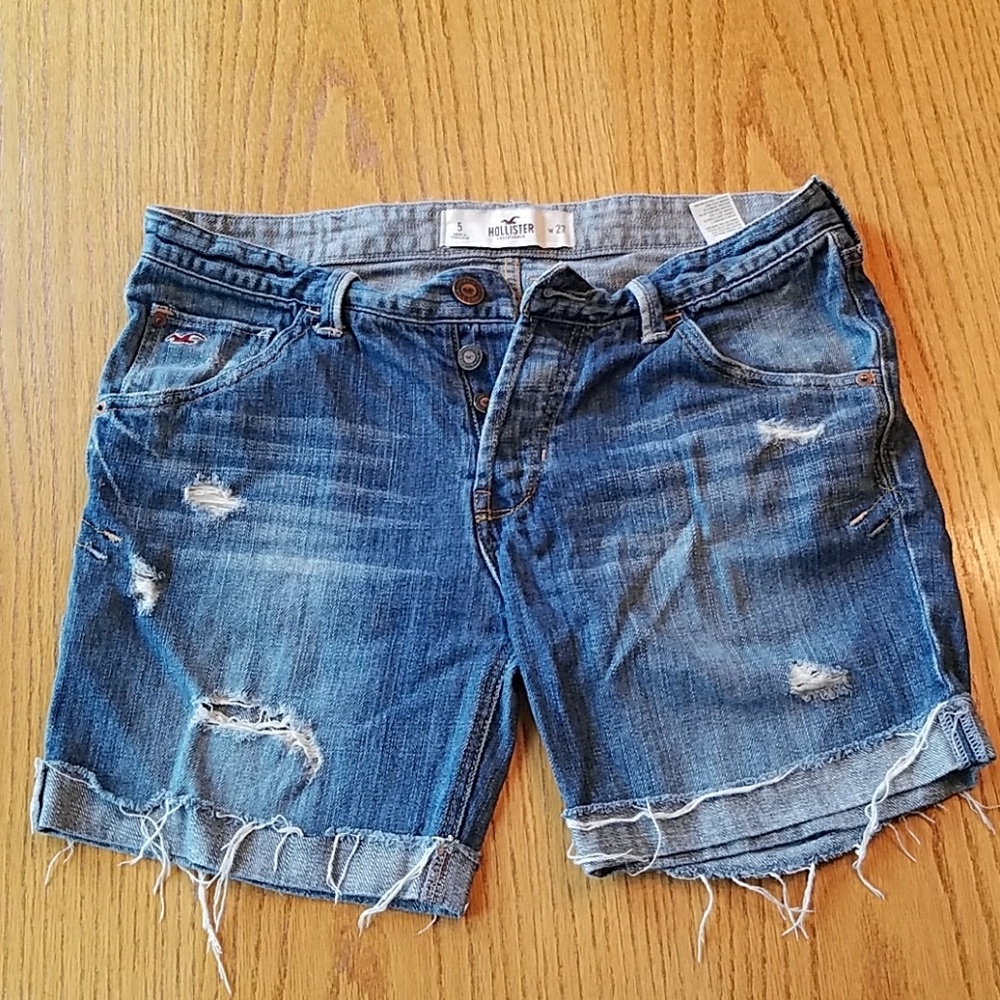 Hollister Distressed Shorts