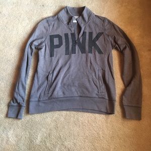 PINK quarter zip