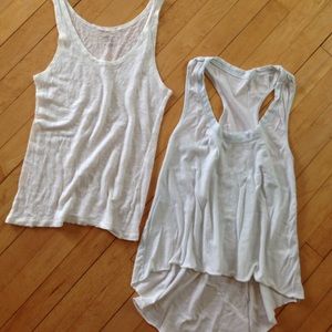 Lightweight cotton tanks