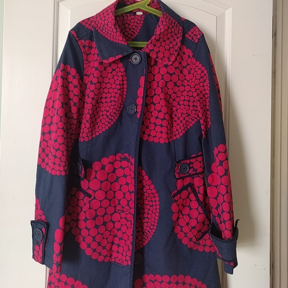 Boden Mac rain coat size US 2