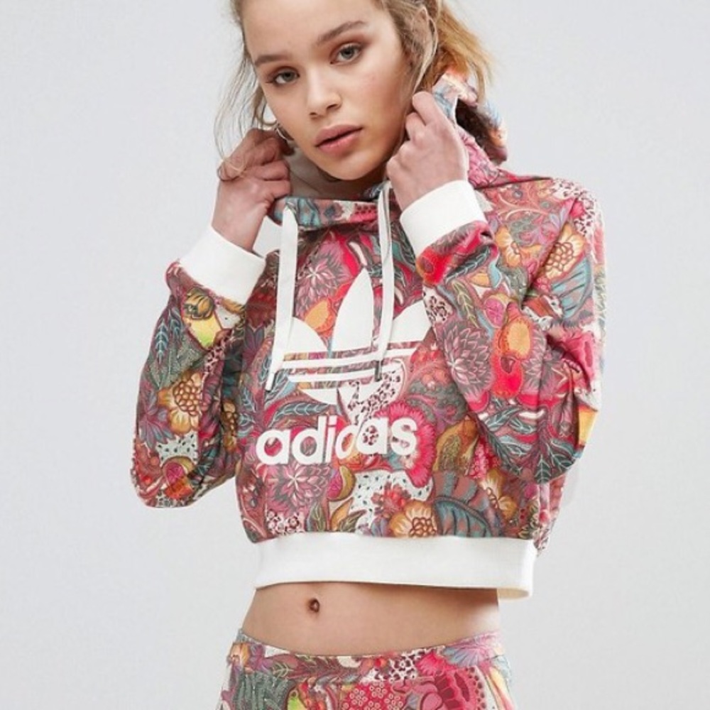 Adidas Original Crop Hoodie