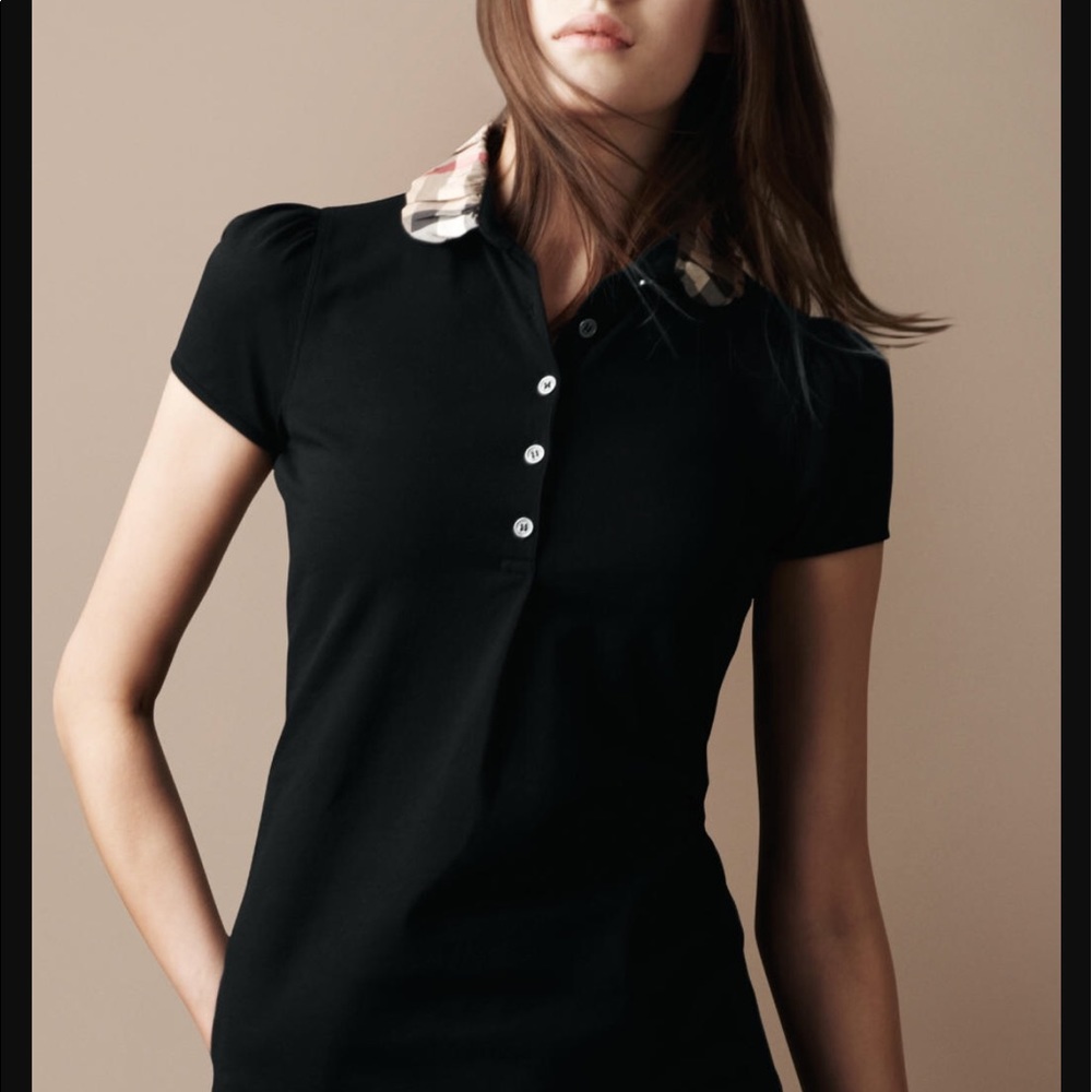 Burberry Polo Top XS Black