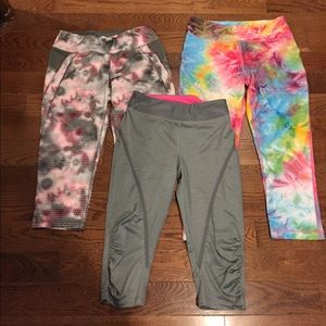 LOT of 2 workout capris