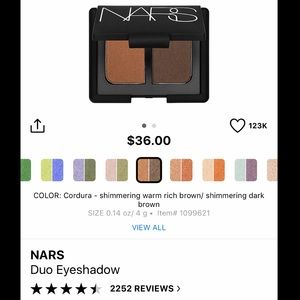 NARS Eyeshadow - Cordura Duo