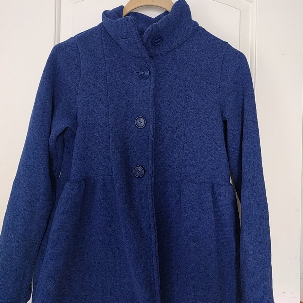 Patagonia Better Sweater coat in cobalt girls xxl