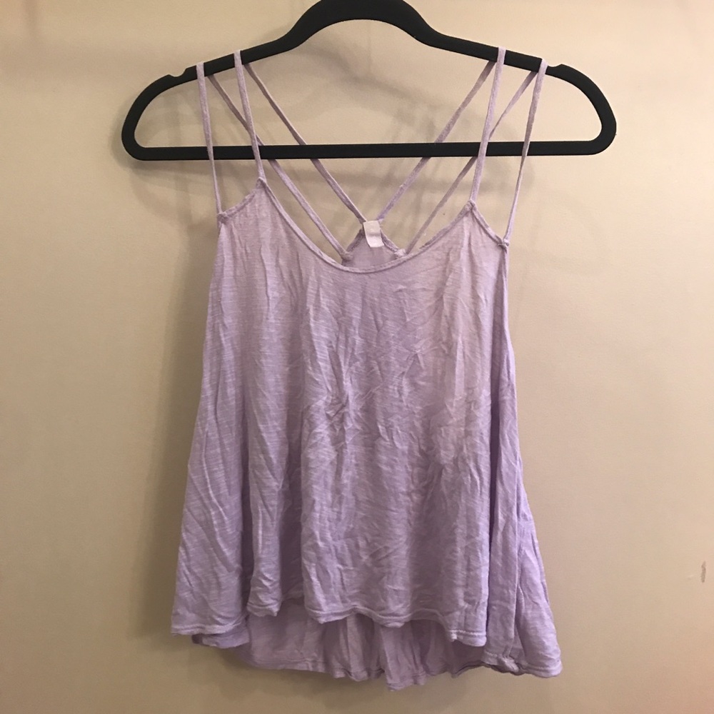 Light purple tank top