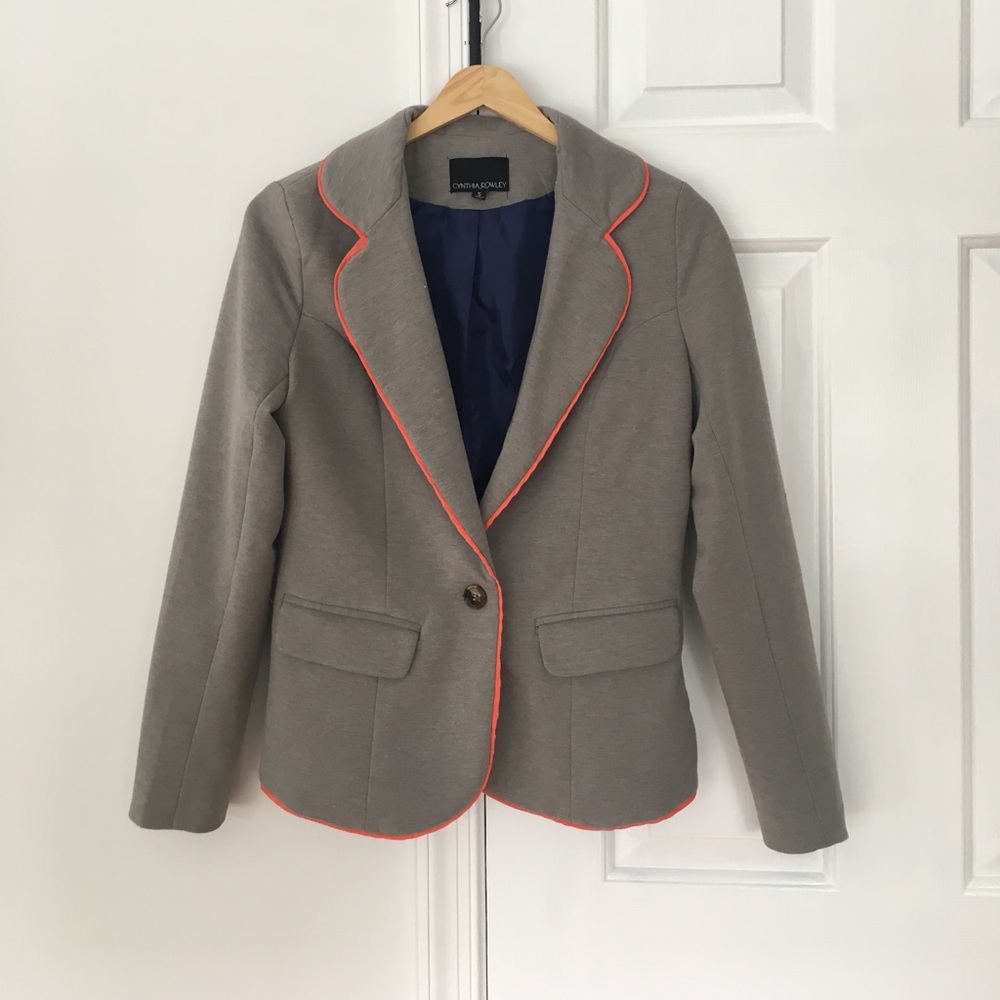 Cynthia Rowley sweatshirt blazer!