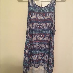 Elephant tank top