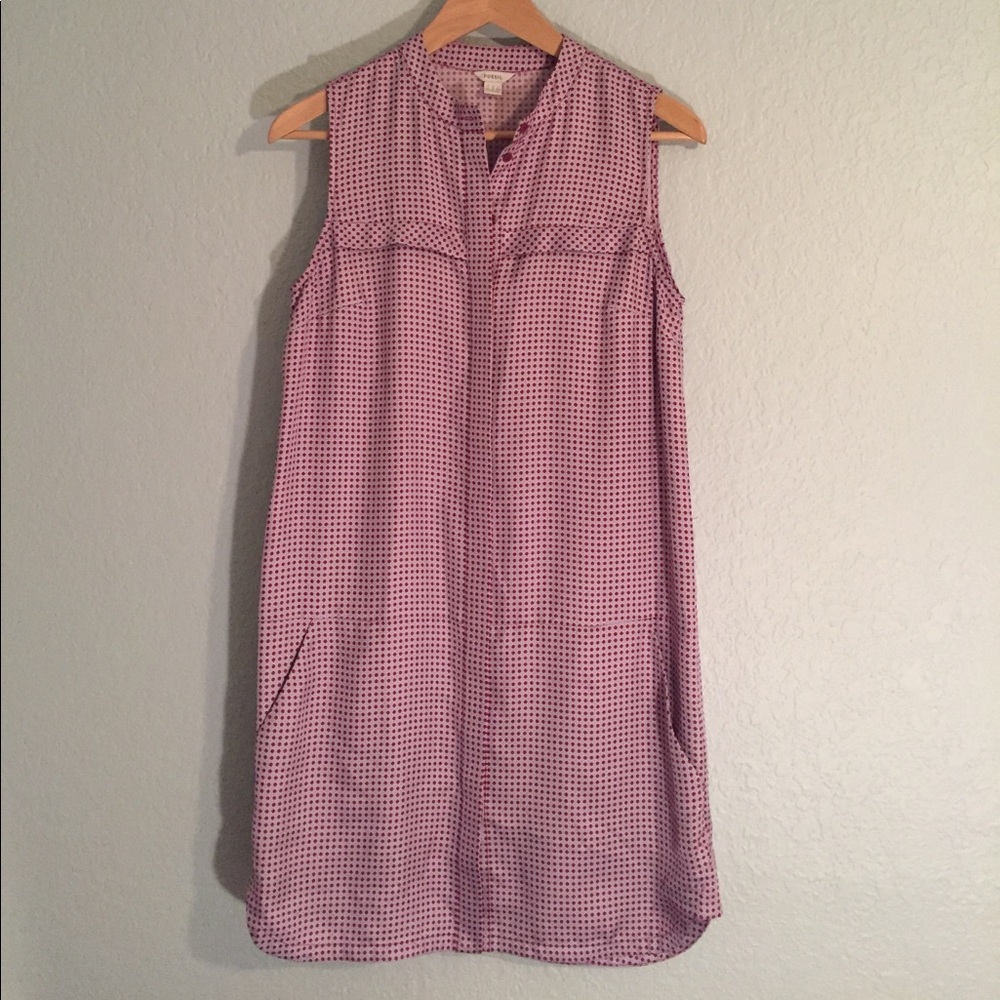 Silk Dress by Fossil - Size 0