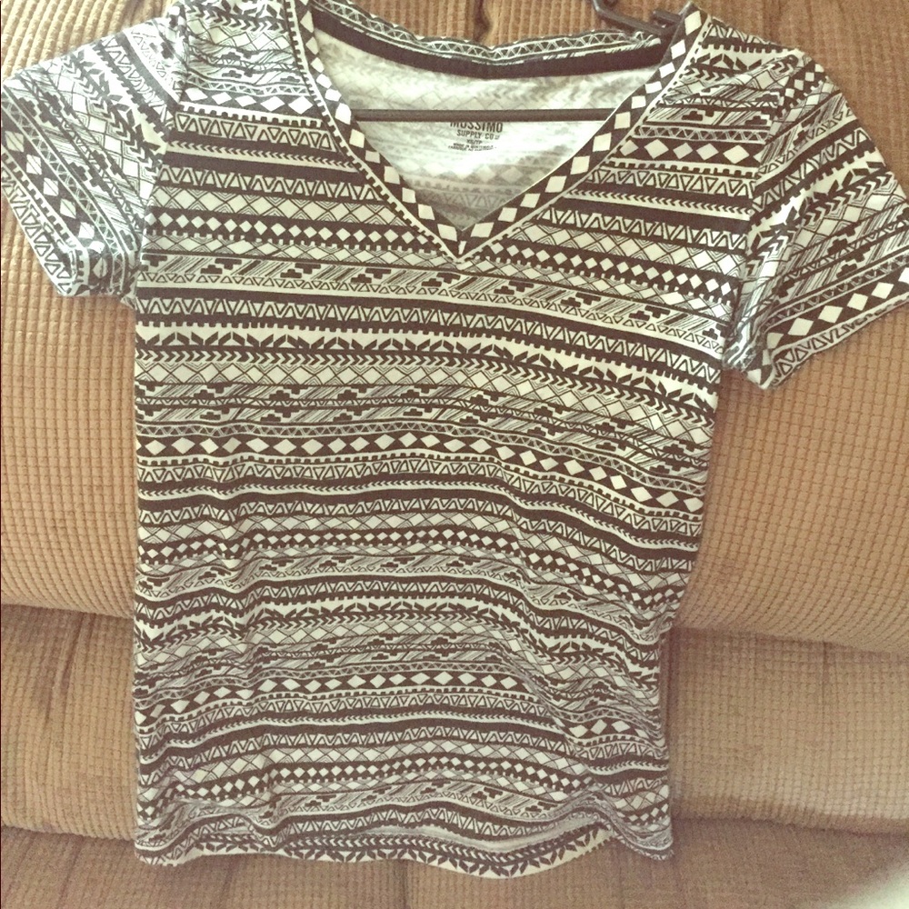 Aztec patterned Mossimo brand size XS