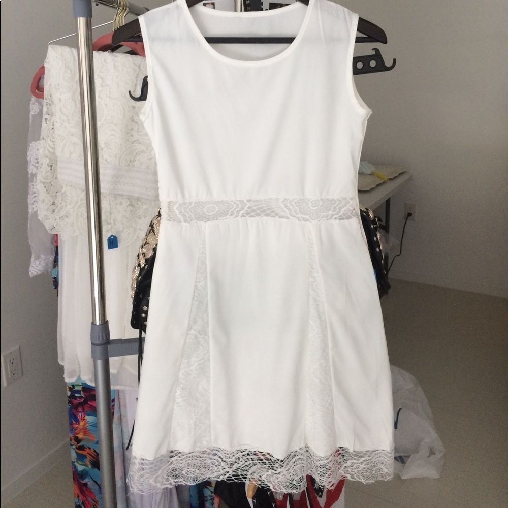 White night gown