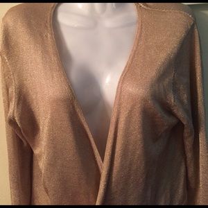 Glittering Metallic Gold Beautiful Allison Taylor