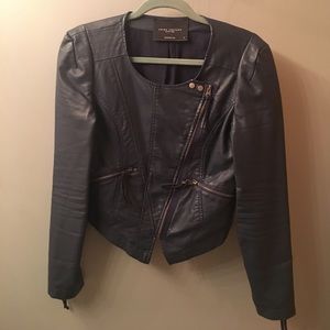 Akira Navy Moto jacket