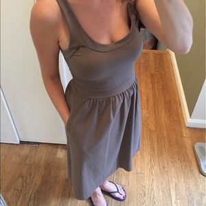 Cynthia Rowley Taupe dress
