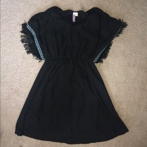 Black dress Aztec print