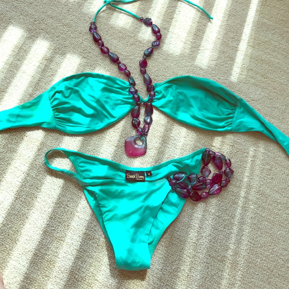 Beach bunny beaded bikini