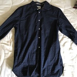 Express Fitted Dress Shirt