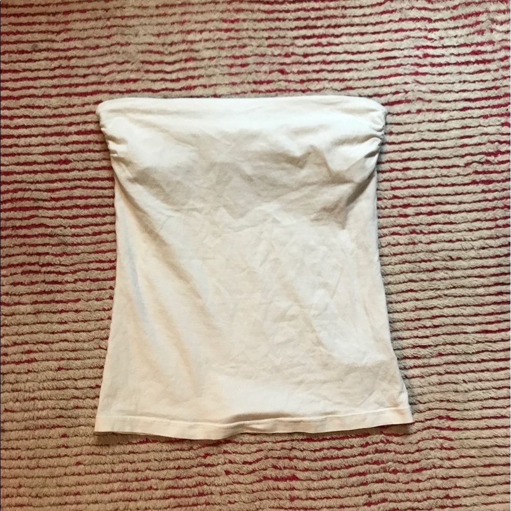 H&M white tube top