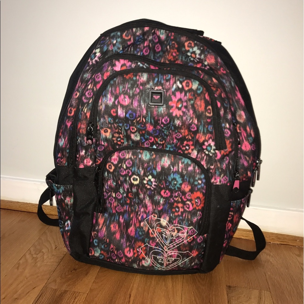 Floral Roxy Backpack