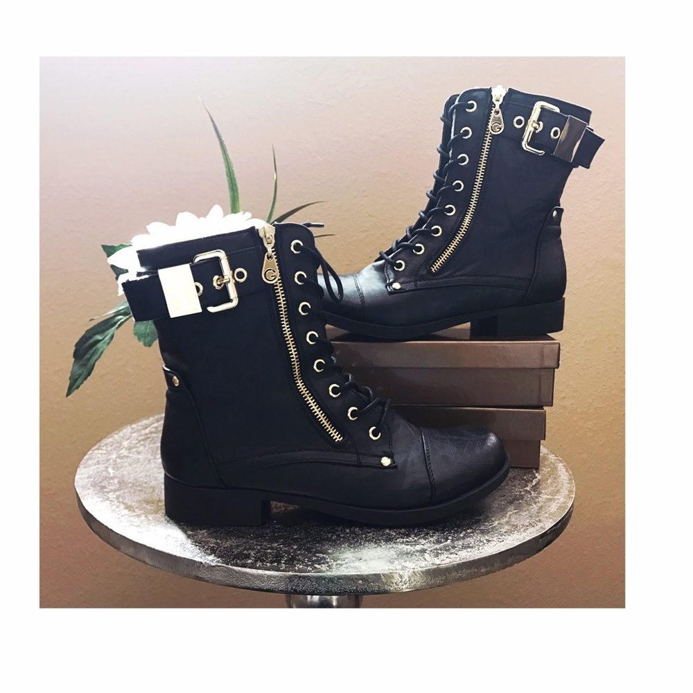 G by Guess combat boots☠️
