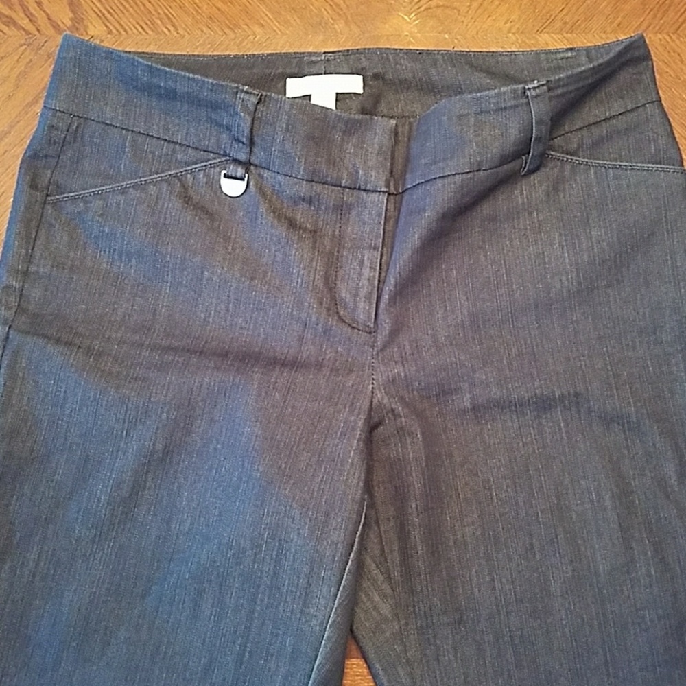 Woman navy blue trousers