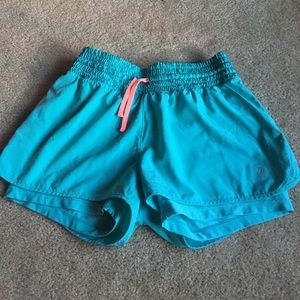 Performance shorts with built in spandex