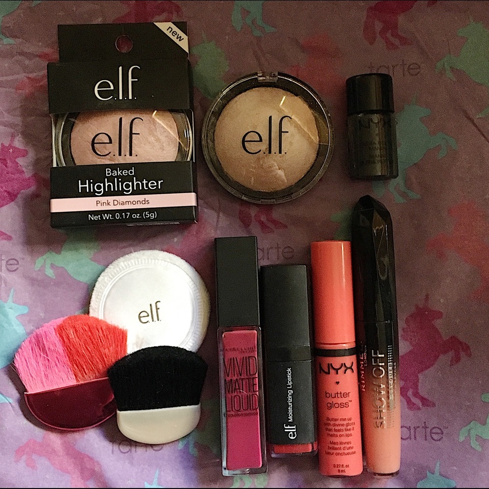 Drugstore Highlighter and Lip Bundle
