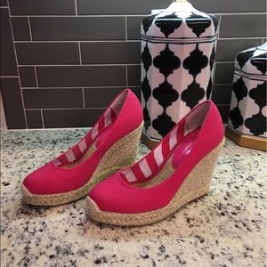 {BCBG Generation} Espadrille Wedge Sz 7