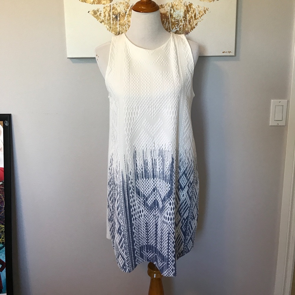Zara Textured Shift Dress
