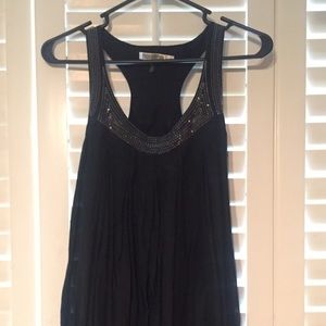 Monoreno black and sequence dress